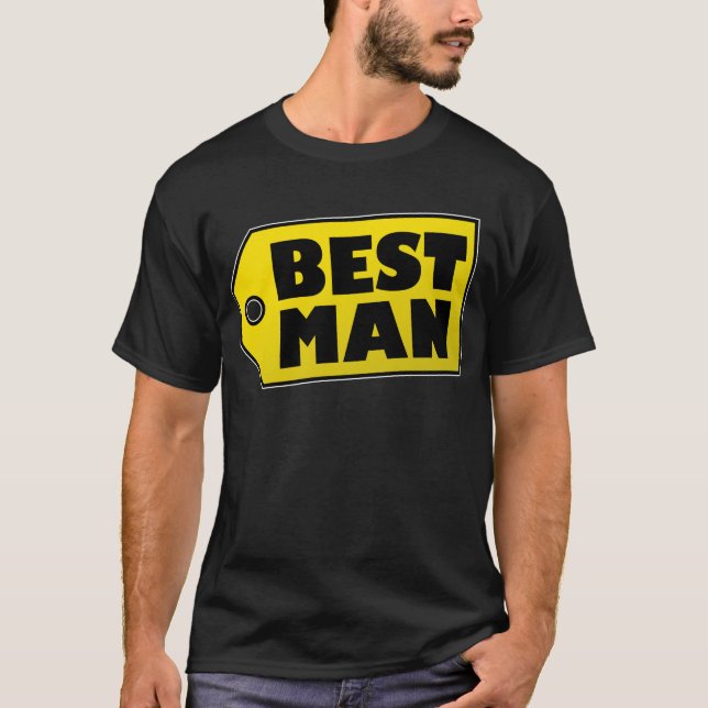 T-shirt Meilleur homme (Devant)