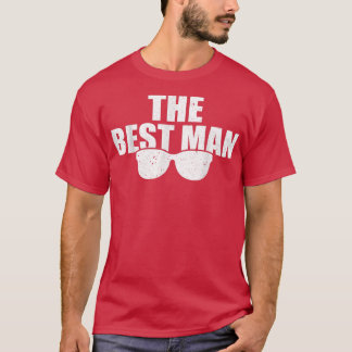 T-shirt Meilleur homme Mariage Groomsmen Funny Bride Bache
