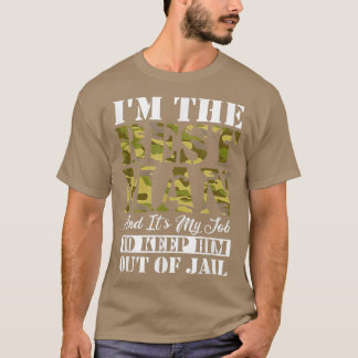 T-shirt Meilleur homme prison enterrement de vie de jeune 