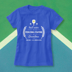 T-shirt Meilleur Jeu De Pickleball Jouer Grandma Personnal