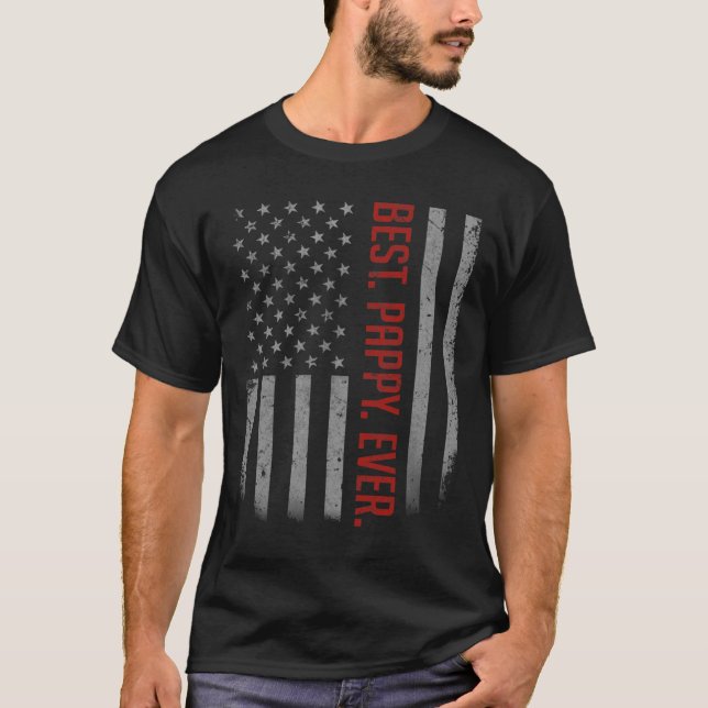 T-shirt Meilleur Jeu Jour Drapeau Américain Jeu de Chemise (Devant)