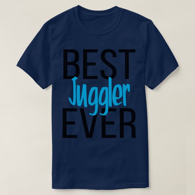 T-shirt Meilleur Jongleur jamais 7 (Design devant)