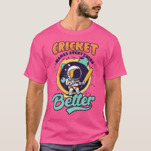 T-shirt Meilleur joueur de cricket