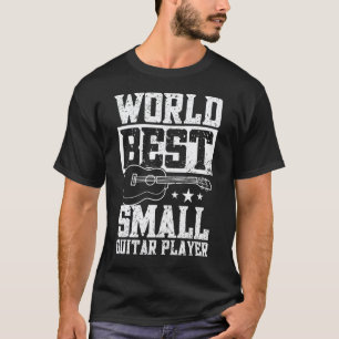 T-shirt Meilleur Joueur de Guitare Petite au Monde Ukulele