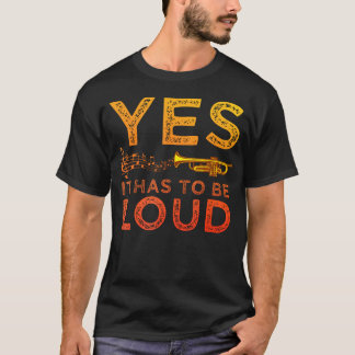 T-shirt Meilleur Joueur de Trompette Art Pour Trompettiste