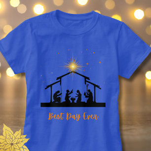 T-shirt Meilleur Jour Jour Jour chrétien Nativité Jésus