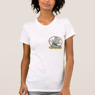 T-SHIRT MEILLEUR JOURNALISTE MONDE CARTOON HOMME