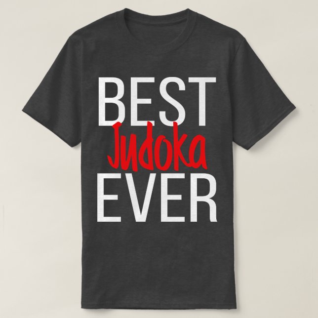 T-shirt Meilleur Judoka jamais (Design devant)