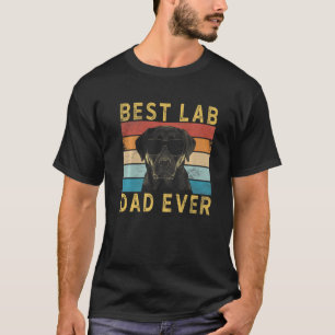 T-shirt Meilleur Lab papa Jamais Vintage Jaune Labrador Re