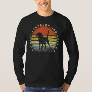 T-shirt Meilleur Labrador Papa Jamais Daddy Lab Propriétai