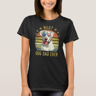 T-shirt Meilleur Labrador Retriever Papa Jamais Chien Vint