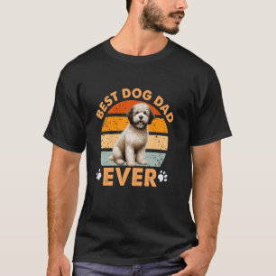 T-shirt Meilleur Lagotto Romagnolo Chien Papa Jamais Drôle