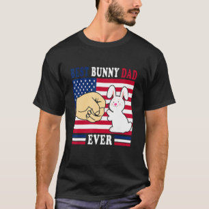 T-shirt Meilleur Lapin Papa Jamais Lapin Costume Bunny Bun