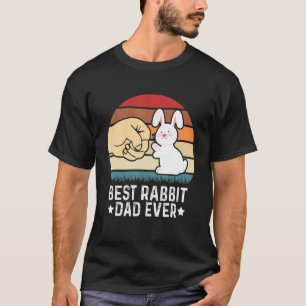 T-shirt Meilleur Lapin Papa Jamais Lapin Costume Bunny Bun