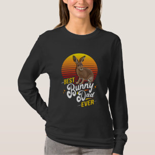 T-shirt Meilleur lapin papa Vêtements pour les amateurs de