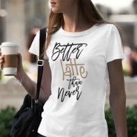Meilleur Latte Que Jamais Citation Amusante Blanc