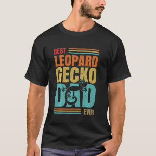 T-shirt Meilleur Leopard Gecko Papa Jamais Leopard Gecko R