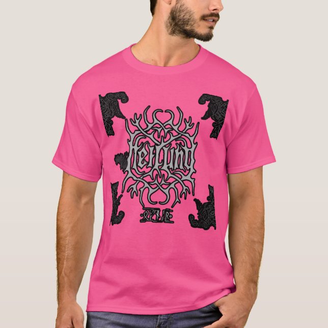 T-shirt Meilleur Logo De Heilung Band (Devant)