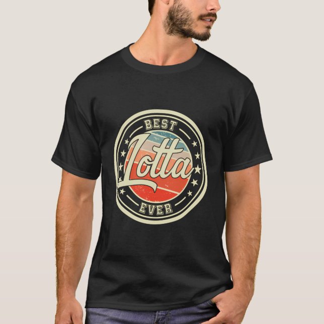 T-shirt Meilleur Lotta jamais drôle Dire Prénom Lotta (Devant)