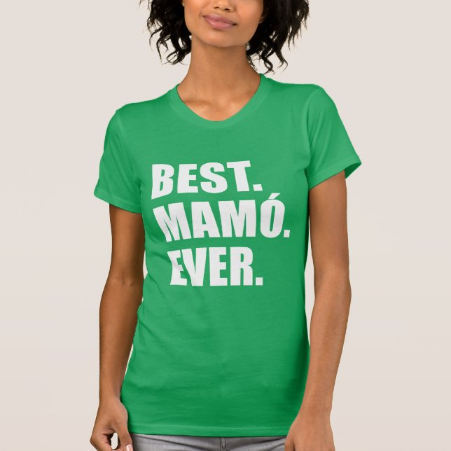 T-shirt Meilleur Mamo Jamais grand-mère irlandaise (Devant)