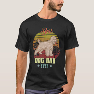 T-shirt Meilleur Manteau Doux Roue Terrier Papa Jamais Pap