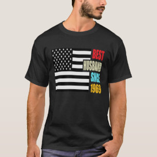 T-shirt Meilleur Mari Depuis 1969 Anniversaire Cadeau USA