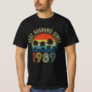 T-shirt Meilleur Mari Depuis 1989