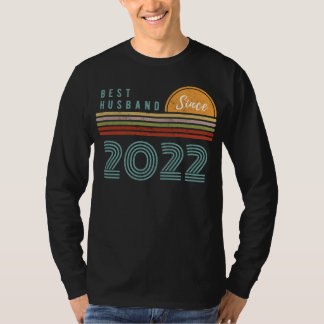 T-shirt Meilleur Mari Depuis 2022 Drôle Tee - Perfect Gift