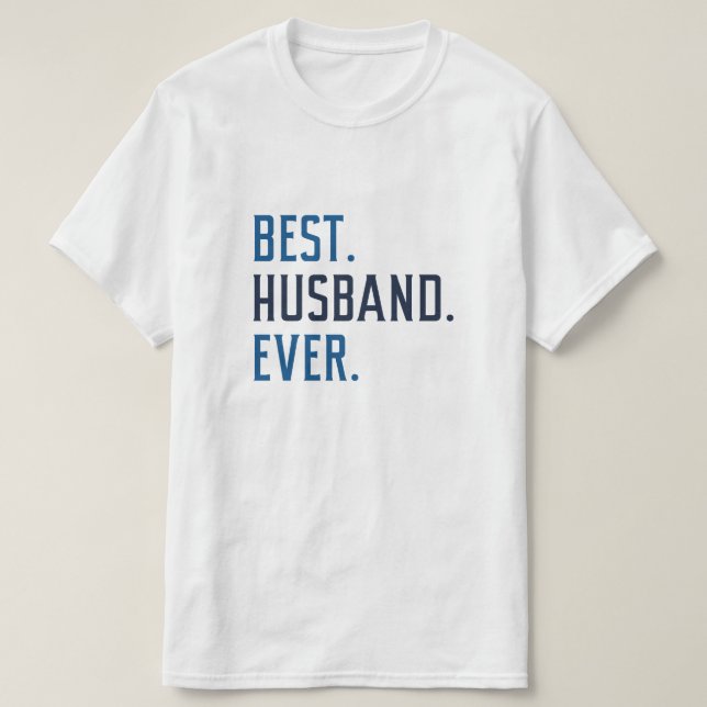 T-shirt Meilleur Mari jamais (Design devant)