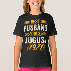 T-shirt Meilleur Mari Signifiant Parents de l'anniversaire