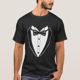 T-shirt Meilleur Mariage Tux Bachelor