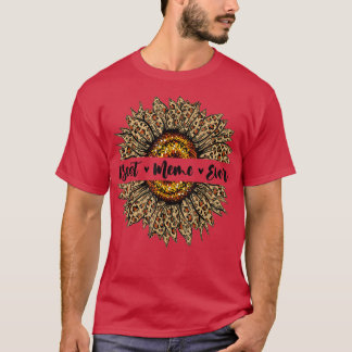 T-shirt Meilleur mème jamais tournesolMème Mère cadeaux de