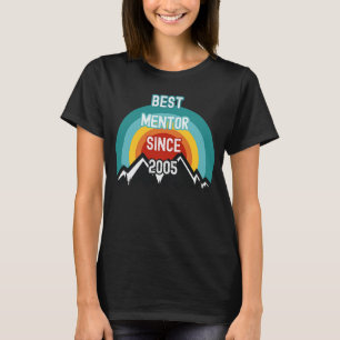 T-shirt Meilleur mentor depuis 2005