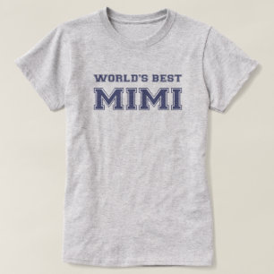 T-shirt Meilleur Mimi du monde