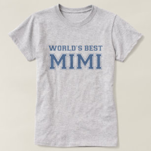 T-shirt Meilleur Mimi du monde