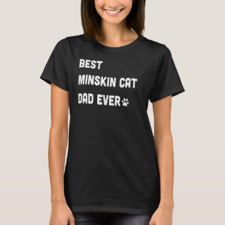 T-shirt Meilleur Minskin Chat Papa Chat 1