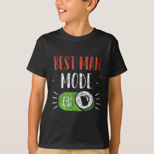 T-shirt Meilleur Mode Homme Sur L'équipe Du Marié Fête Bac