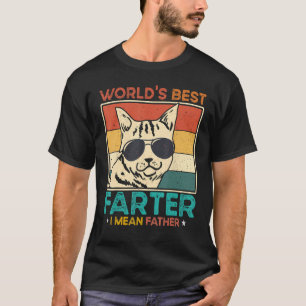 T-shirt Meilleur Monde Plus Loin Je Veux Dire Père Meilleu