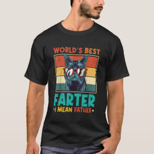 T-shirt Meilleur Monde Plus Loin Je Veux Dire Père Meilleu