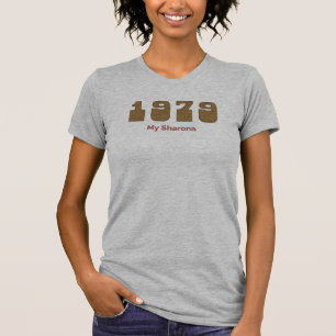 T-shirt Meilleur morceau de 1979 par année