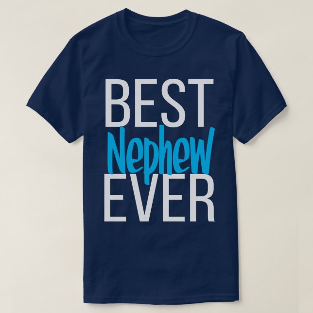 T-shirt Meilleur Nephew Ever 3 (Design devant)