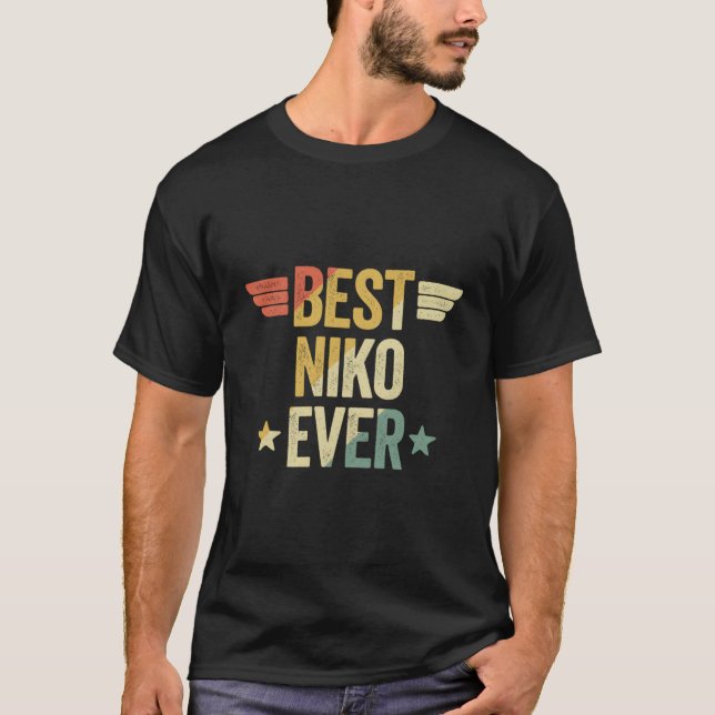 T-shirt Meilleur Niko jamais (Devant)