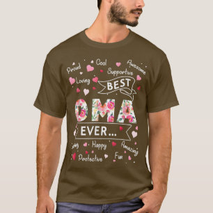 T-shirt Meilleur Oma Jamais Drôle Première Fête des mamans