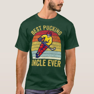 T-shirt Meilleur oncle de camionnage Jamais Hockey Sports 