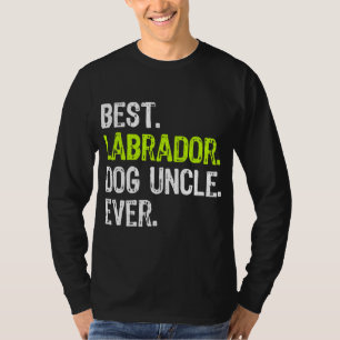 T-shirt Meilleur oncle de chien du Labrador jamais