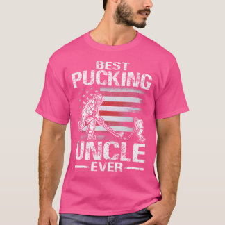 T-shirt Meilleur Oncle De Hockey Qui Ait Jamais Existé Fêt