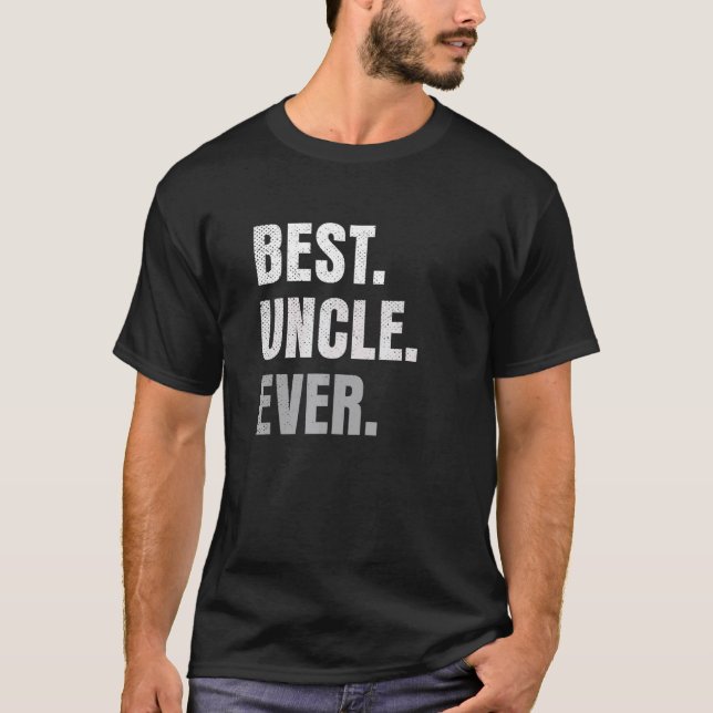 T-shirt Meilleur Oncle de Tonton (Devant)