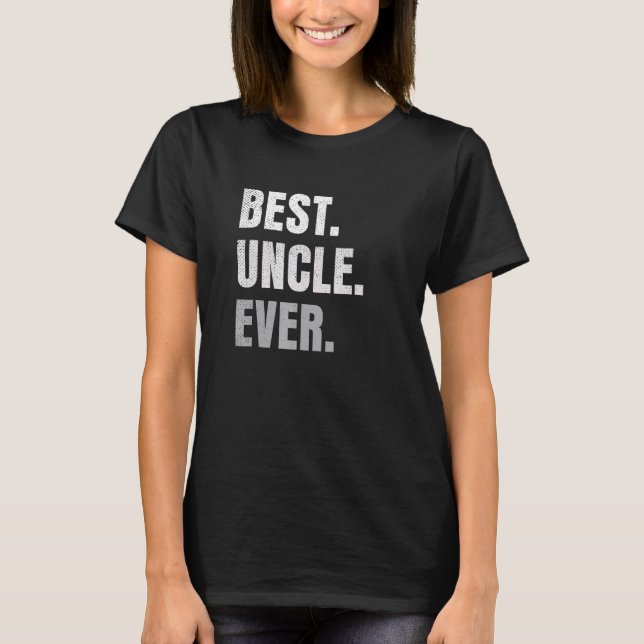 T-shirt Meilleur Oncle de Tonton (Devant)