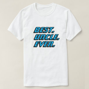 T-shirt Meilleur Oncle du Monde Course Moderne