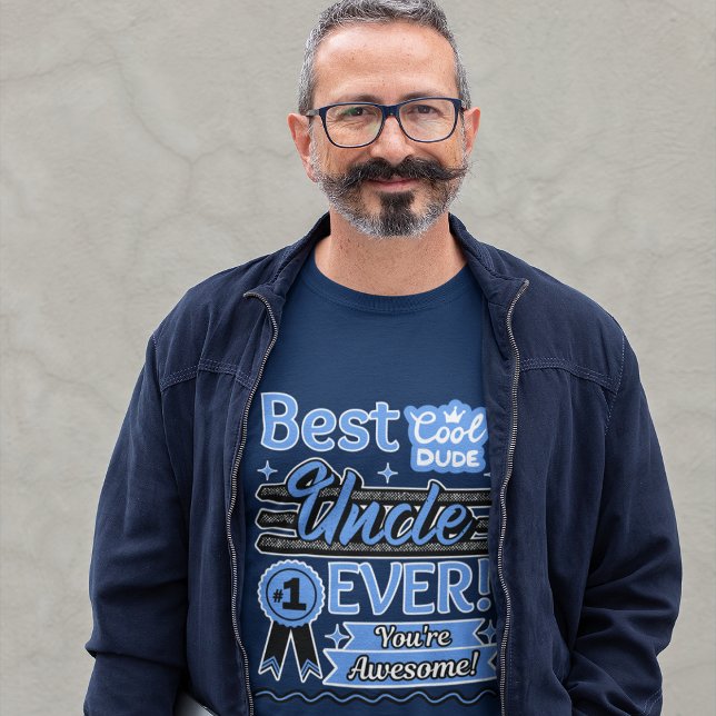 T-shirt Meilleur Oncle Jamais #1 Tu es génial Oncle Hommes (Créateur téléchargé)